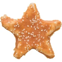 Denta Fun Stjerne Kyllingesnack 9 cm - sjov hundesnack med kylling