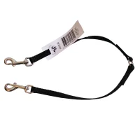 Dobbelt Hundesnor Nylon sort S