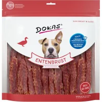 Dokas Andebryststrimler 900 g - stor pakke hundesnacks