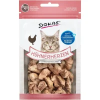 Dokas Kat Frysetørrede kyllingehjerter 15 Gram