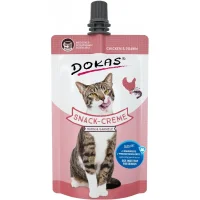 Dokas Kat Snack-creme med kylling og rejer 90 Gram