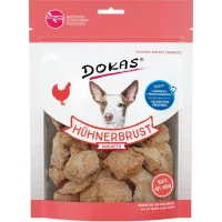 Dokas Kyllingebrystnuggets 110 g - lækre hundesnacks med kylling