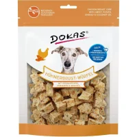 Dokas Kyllingebrysttern med sød kartoffel 150 g - naturlige hundesnacks