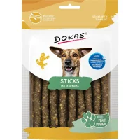 Dokas Stænger med gurkemeje 105 g - vegetabilske hundesnacks
