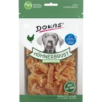 Dokas Tern af kyllingebryst 200 g - stor pose med sunde hundesnacks