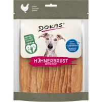 Dokas Tørret kyllingebryst 170 g - proteinrige hundesnacks