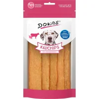 Dokas Tyggechips med kyllingebryst 175 g - sprøde hundesnacks