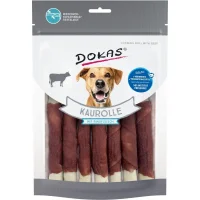 Dokas Tyggerulle med okse 190 g - robust tyggeben