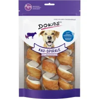 Dokas Tyggespiral med kyllingebryst 3 stk 110 g - lækre hundesnacks