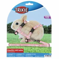 Dværgkanin/Marsvin sele nylon med line