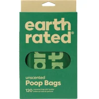 Earth Rated Øko hømhømposer med håndtag 120 stk