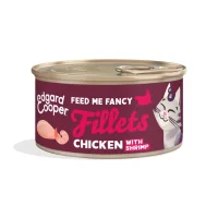 Edgard & Cooper kattefilet med kylling og rejer 70 g