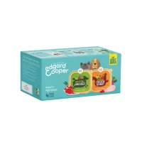Edgard & Cooper Pate multipakke til hund 4 x 300 g