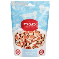 FICCARO Hundesnack And & Sej Sushi - and og sej i sushi-stykker 100 g