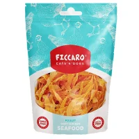 FICCARO Hundesnack Kylling Soft Seafood - bløde kyllingesnacks 100 g