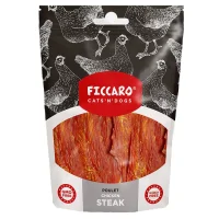 FICCARO Hundesnack Kylling Steak - lækker kyllingesteak 100 g