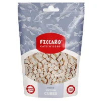 FICCARO Hundesnack Torsk Soft Cubes - bløde tern af torsk 100 g
