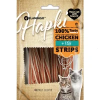 Flamingo Kylling og fiske strips 50 Gram