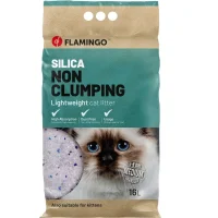 Flamingo Silikat Kattegrus 16 Liter