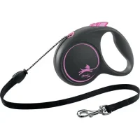 Flexi Black Design bånd M 5 meter 20 kg pink