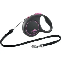 Flexi Black Design bånd S 5 meter 12 kg pink