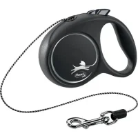 Flexi Black Design bånd XS 3 meter 8 kg sort