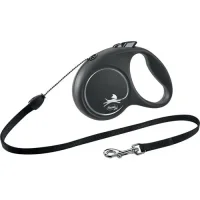 Flexi Black Design Snor S 5 meter 12 kg sort