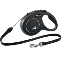 Flexi Classic hundesnor M 8 meter 20 kg sort