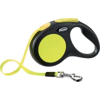 Flexi New Neon bånd S 5 m 15 kg neon gul