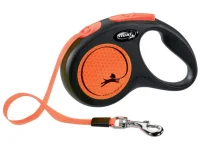 Flexi New Neon bånd S 5 meter 15 kg orange