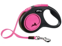 Flexi New Neon bånd S 5 meter 15 kg pink