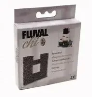 Fluval chi filterskum sort 2 pakning