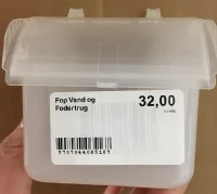 FOP Vand og Fodertrug