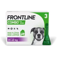 Frontline Combo 3 x 2,68 ml til hund 20-40 kg