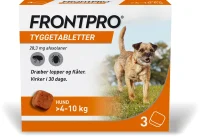 FRONTPRO 28,3 mg tyggetabletter 4-10 kg