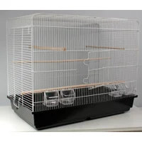 Fuglebur Gd Space Hvid og Sort 85x48x70 cm