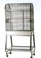 Fuglebur med stander 87 x 56 x 175 cm