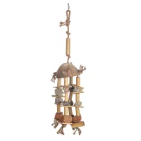 Fuglelegetøj Bamboo Beach 48 x 12 cm - Naturlig leg og aktivering