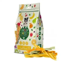 Garden Bites Fruity Dental Swirls Mix 13 cm 15 stk (vegetabilsk) - tandrensende hundesnacks