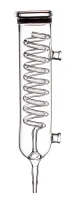 Glas CO2 Diffuser med spiral bubble tæller L