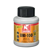 Griffon UNI-100 PVC lim (Pvc rørlim) med pensel 500 gram