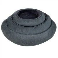 Halo rund hundeseng Emerald Small 52 x 52 x 12 cm Grøn