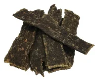 Hjortekødsstrimler 200 g - Naturlige hundesnacks