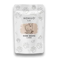 Hokuo Lamb Bone Broth 100 ml - naturlig lammebouillon til hunde og katte