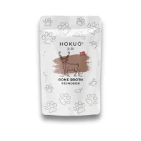 Hokuo Reindeer Bone Broth 100 ml - naturlig rensdyrsuppe til hunde og katte