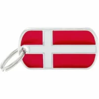 Hundetegn My Family Flag Danmark