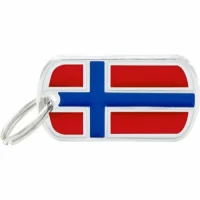 Hundetegn My Family Flag Norge