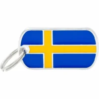Hundetegn My Family Flag Sverige