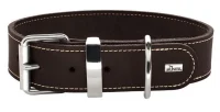 Hunter Aalborg 55 Special Mørkebrunt hundehalsbånd - 40-48 cm