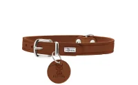 Hunter Aalborg Sport Cognac 32 hundehalsbånd - 24-29 cm